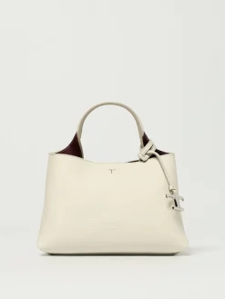 Borsa a mano in pelle di vitello a grana Tod's