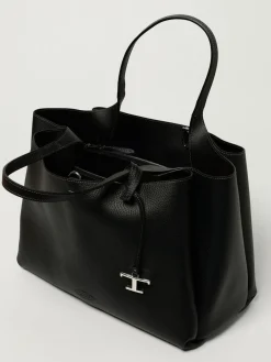 Borsa a mano in pelle di vitello a grana Tod's