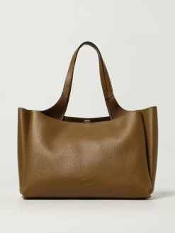 Borsa a mano in pelle di vitello a grana Tod's