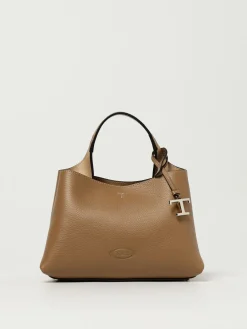 Borsa a mano in pelle di vitello a grana Tod's