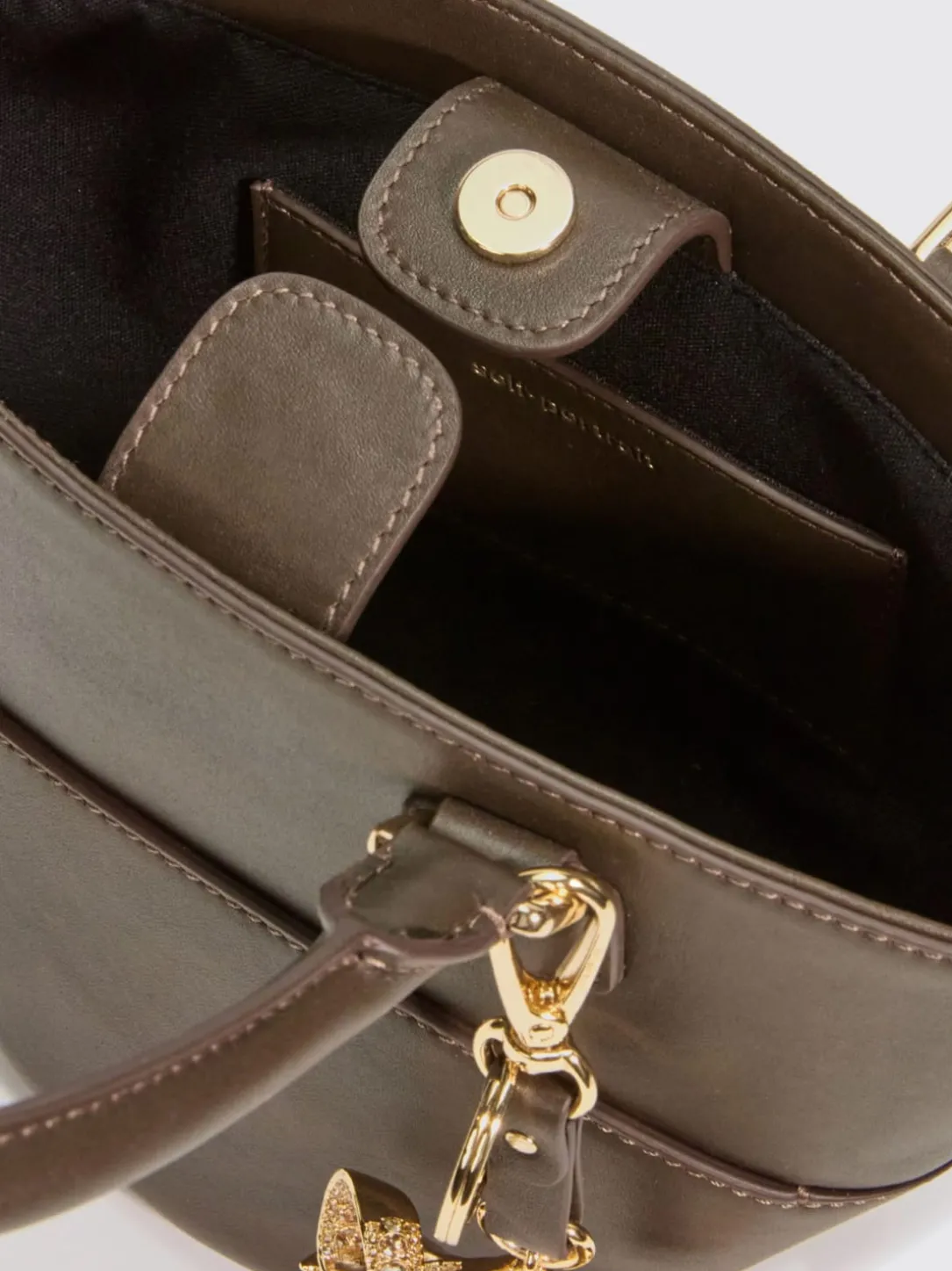 Borsa a mano in pelle Self-Portrait