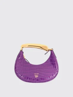Borsa a mano in pelle stampa cocco Tom Ford