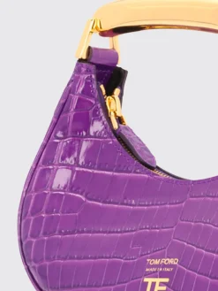 Borsa a mano in pelle stampa cocco Tom Ford