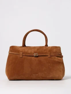 Borsa a mano Le Cambon 35 Camel Suede Manu Atelier