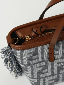 Borsa a mano Roll FF Fendi