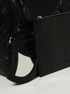 Borsa a mano Sergio Rossi in pelle traforata