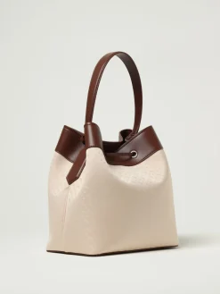 Borsa a secchiello Boss con monogramma