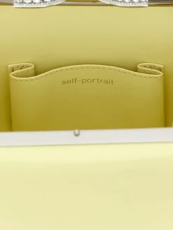 Borsa a secchiello in pelle Self-Portrait