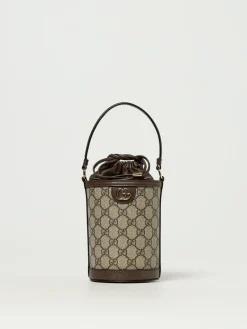 Borsa a secchiello Ophida Gucci in tessuto GG Supreme