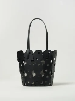 Borsa a spalla Boss monogram in pelle