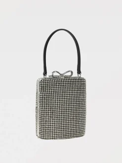 Borsa a spalla Bow mini strass Self-Portrait