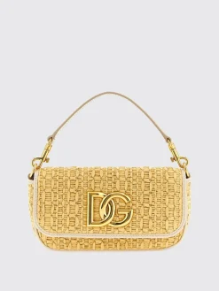 Borsa a spalla DG Dolce & Gabbana in rafia