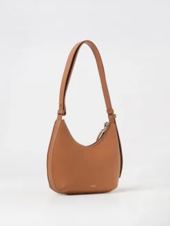 Borsa a spalla Goccia Furla in pelle martellata