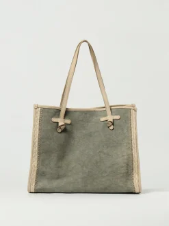 Borsa a spalla in canvas Gianni Chiarini