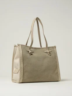 Borsa a spalla in canvas Gianni Chiarini
