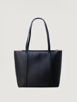 Borsa a spalla in eco-pelle a grana Armani Exchange