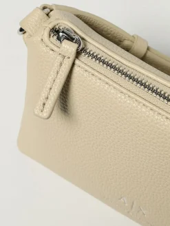 Borsa a spalla in pelle a grana Armani Exchange