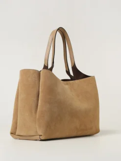 Borsa a spalla in pelle di vitello scamosciata Tod's