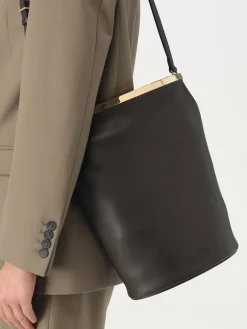 Borsa a spalla in pelle di vitello Tod's a secchiello