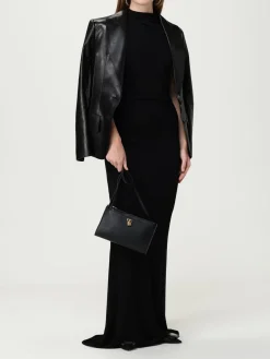 Borsa a spalla in pelle di vitello con lucchetto Tom Ford