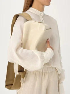 Borsa a spalla in pelle di vitello Uma Wang