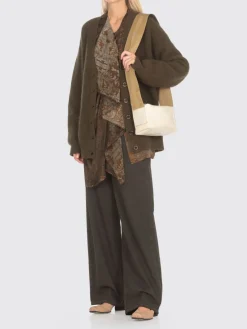 Borsa a spalla in pelle di vitello Uma Wang