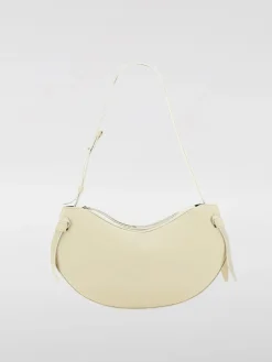 Borsa a spalla in pelle e camoscio Yuzefi