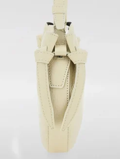 Borsa a spalla in pelle e camoscio Yuzefi