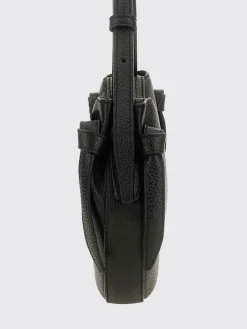 Borsa a spalla in pelle e camoscio Yuzefi