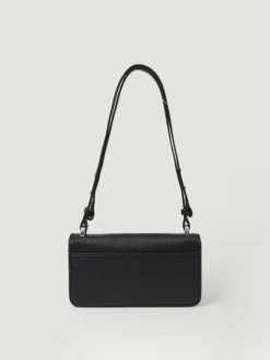 Borsa a spalla in pelle sintetica martellata Tommy Hilfiger