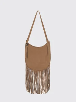 Borsa a spalla in pelle scamosciata Coperni hobo