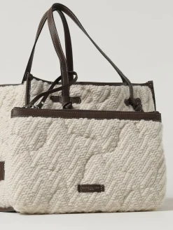 Borsa a spalla Marcella Gianni Chiarini in canvas