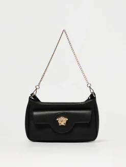 Borsa a spalla Medusa Versace in pelle di vitello