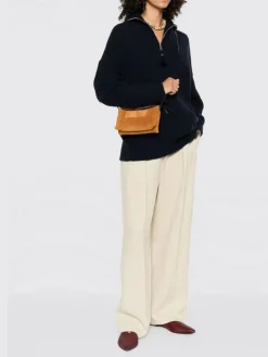 Borsa a spalla Mini Penelope in camoscio Wandler