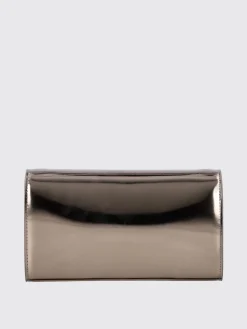 Borsa a spalla Oval D Diesel in pelle con catena 1Dr