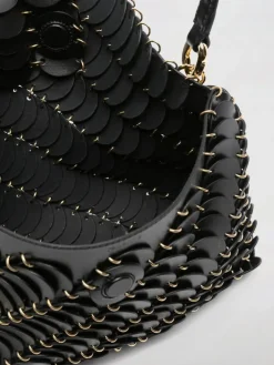 Borsa a spalla Paco in pelle di vitello Rabanne