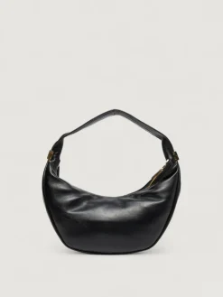 Borsa a spalla Pinched Soft Crescent in pelle sintetica Calvin Klein