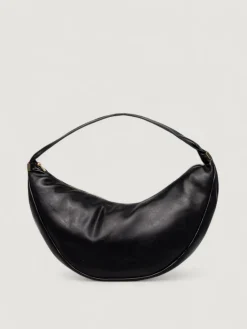 Borsa a spalla Pinched Soft Crescent in pelle sintetica Calvin Klein