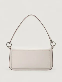 Borsa a spalla Sculpted Flap in pelle sintetica Calvin Klein