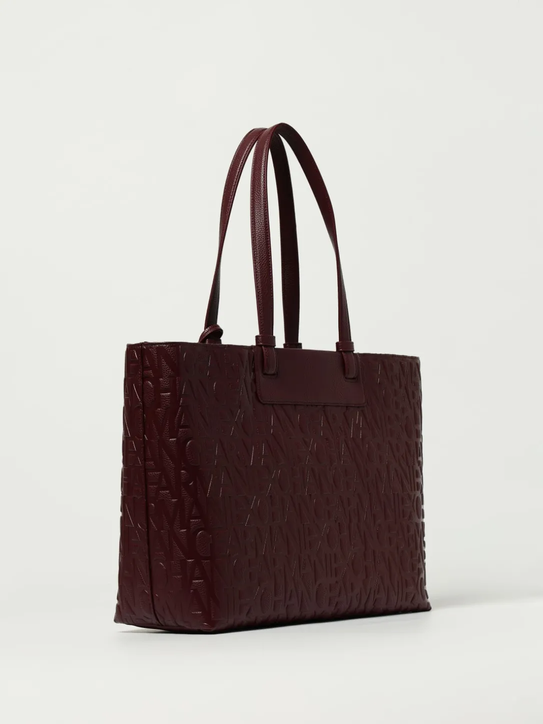 Borsa a spalla shopping logata Armani Exchange