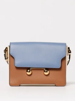 Borsa a spalla Trunkaroo Mini Marni in pelle