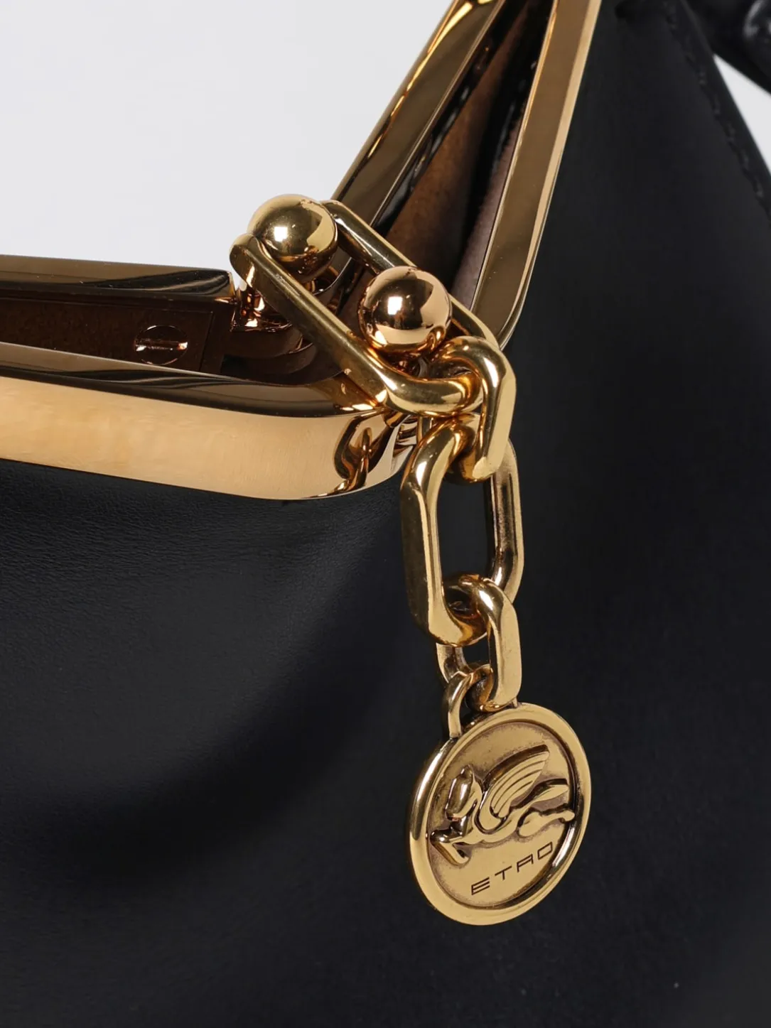 Borsa a spalla Vela Etro in pelle