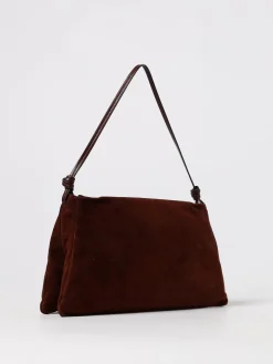 Borsa a spalla Wally in pelle scamosciata Staud