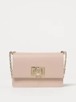 Borsa a tracolla 1927 mini Furla in pelle martellata