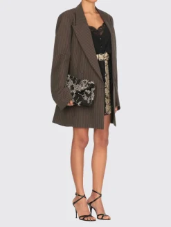 Borsa a tracolla con cristalli Dries Van Noten