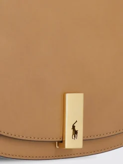 Borsa a tracolla in pelle di vitello Polo Ralph Lauren