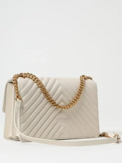 Borsa a tracolla Love Classic Pinko in nappa trapuntata chevron