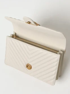 Borsa a tracolla Love Classic Pinko in nappa trapuntata chevron