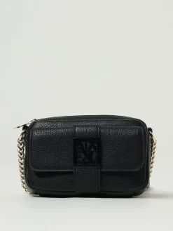 Borsa a tracolla mini in pelle sintetica a grana Armani Exchange