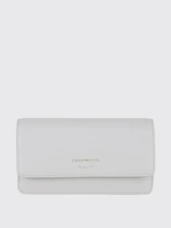 Borsa a tracolla mini in pelle bottalata Emporio Armani